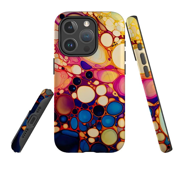 iPhone MagSafe Tough Case - Liquid Galaxy Premium Look Soft Finish