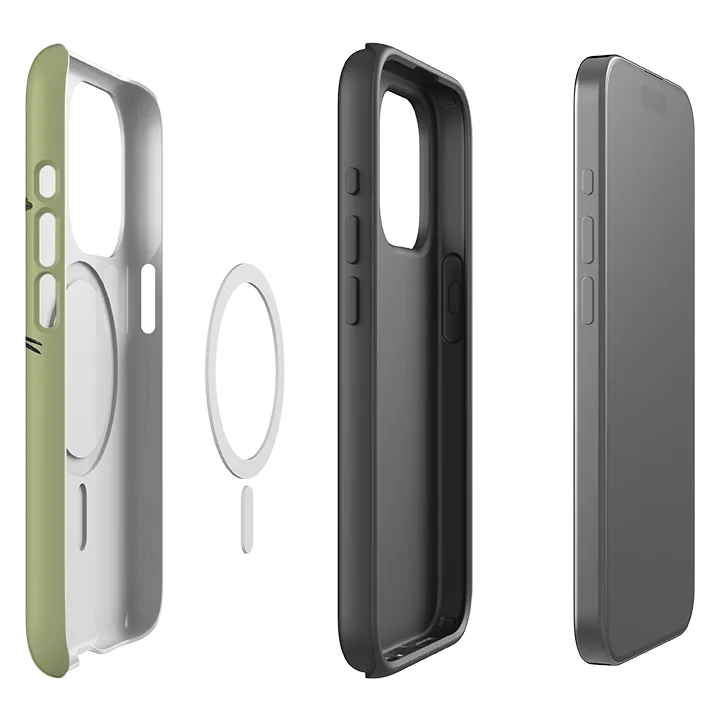 iPhone MagSafe Tough Case -  Longtail Tits By Anna Stead custom design Durable Build