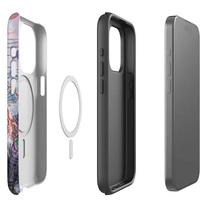 iPhone MagSafe Tough Case - Lovesick In Polperro By Emma Frances Grant Light Design