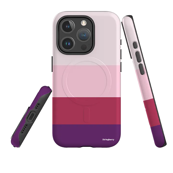iPhone MagSafe Tough Case - Lyon Chroma Sport Inspired Transparent Look