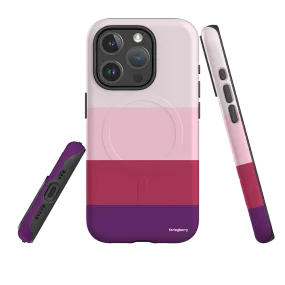 Screen Bumper iPhone MagSafe Tough Case - Lyon Chroma