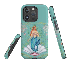 iPhone MagSafe Tough Case -  Mermaid By Catherine Rowe Matte Detail