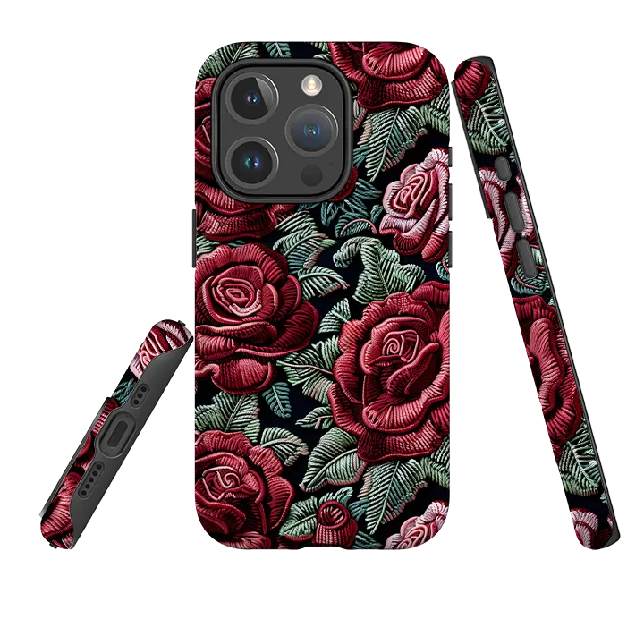 custom design Protective Build iPhone MagSafe Tough Case - Mid Summer Roses