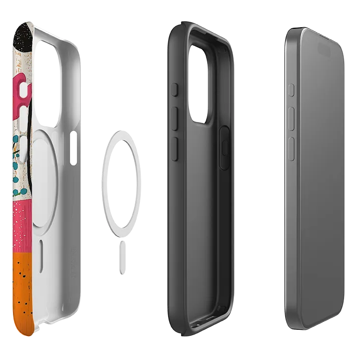 iPhone MagSafe Tough Case - Mill Lane Textured Finish Reusable Material