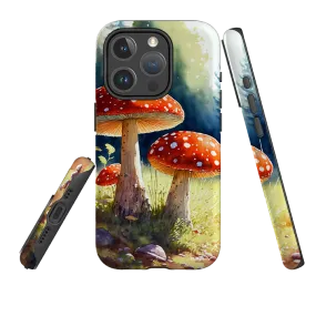 Vibrant Colors iPhone MagSafe Tough Case -  Mushroom Colour III