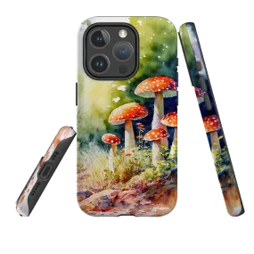 Light Design Modern Pattern iPhone MagSafe Tough Case -  Mushroom Colour IV