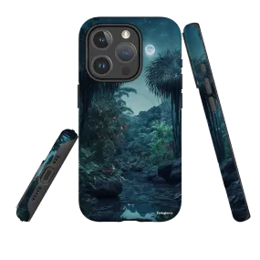 iPhone MagSafe Tough Case -  Mystic Moon Anti scratch Gloss Layer Finish