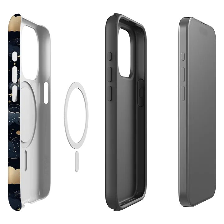 iPhone MagSafe Tough Case - Night Clouds Premium Surface Texture