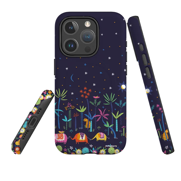 iPhone MagSafe Tough Case -  Night Time By Ali Brookes Refined Look