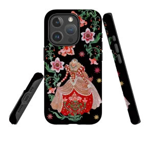 Wireless Compatible iPhone MagSafe Tough Case - Nine Ladies Dancing By Maria Matos