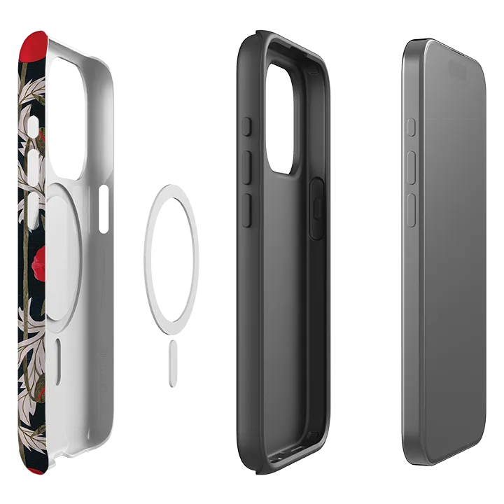 iPhone MagSafe Tough Case - Poppy By Tracey English Everyday Style