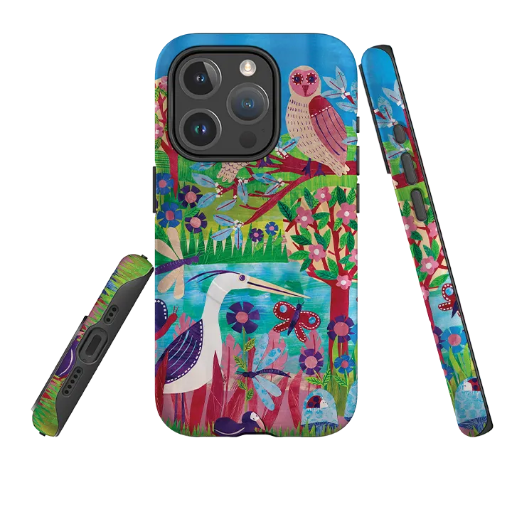 Rugged Design Style iPhone MagSafe Tough Case -  Riverside By Tracey English