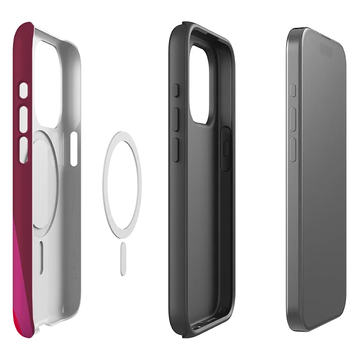 iPhone MagSafe Tough Case - Ruby Fan By Kitty Joseph high quality build