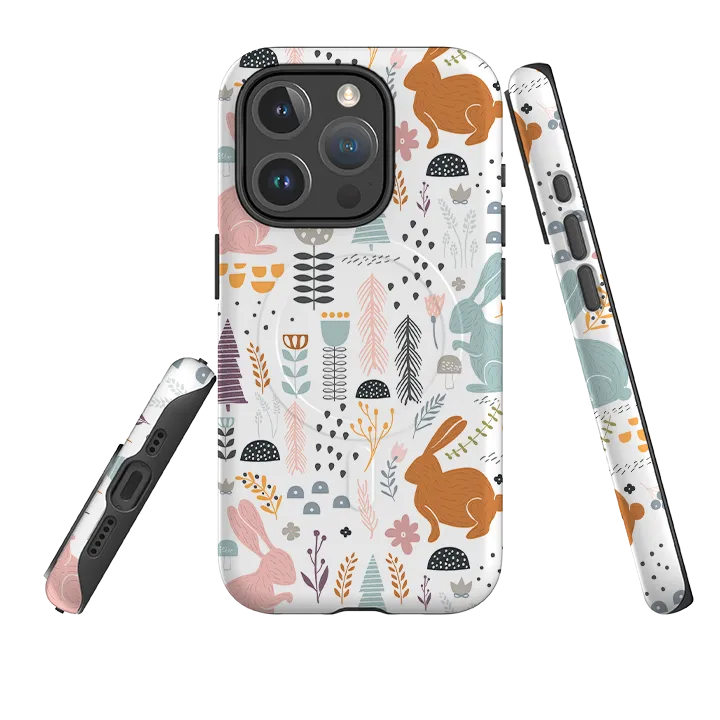 Comfort Detail iPhone MagSafe Tough Case -  Scandi Forest