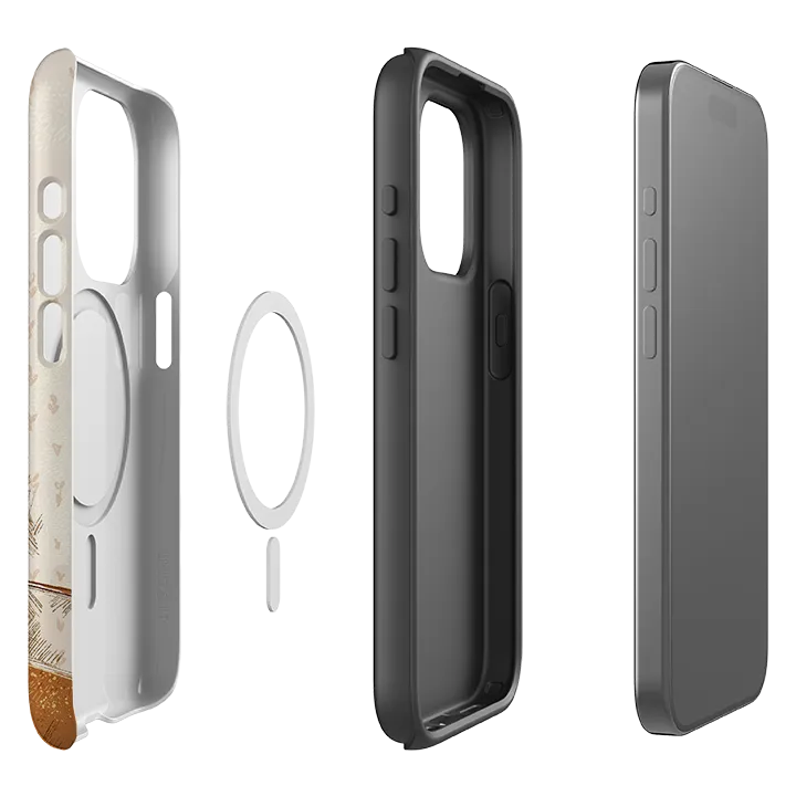 iPhone MagSafe Tough Case - Season Tree Soft Look Texture Hybrid Finish Texture