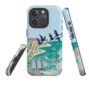 Chic Accessory Impact Resistant iPhone MagSafe Tough Case - Ship Bottle By Kate heiss