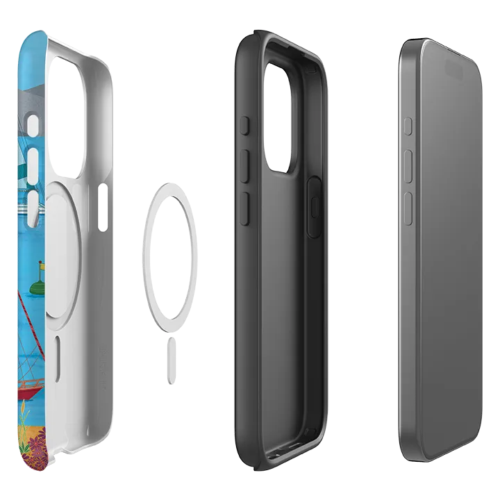 Simple Texture Stylish Finish iPhone MagSafe Tough Case - Ship By Natalie Pedetti Prack