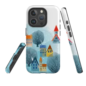 Professional Look Stylish Surface Design iPhone MagSafe Tough Case - Snowy Hills