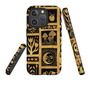 iPhone MagSafe Tough Case -  Spooky Season By Nina Pace Minimal Edge Design