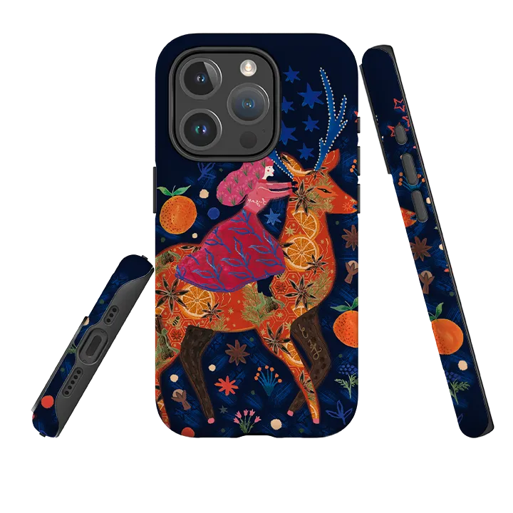 Shock Cushion iPhone MagSafe Tough Case - Sugar and Spice II By Emma Frances Grant