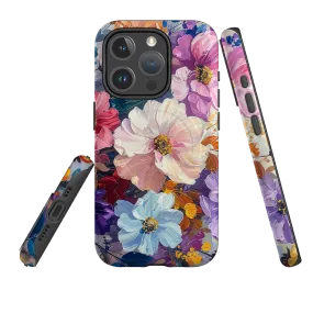 iPhone MagSafe Tough Case - Summer Floral Bransby Hybrid Edge metal frame