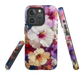 iPhone MagSafe Tough Case - Summer Floral Britten Hybrid Material Build Luxury Layer Texture
