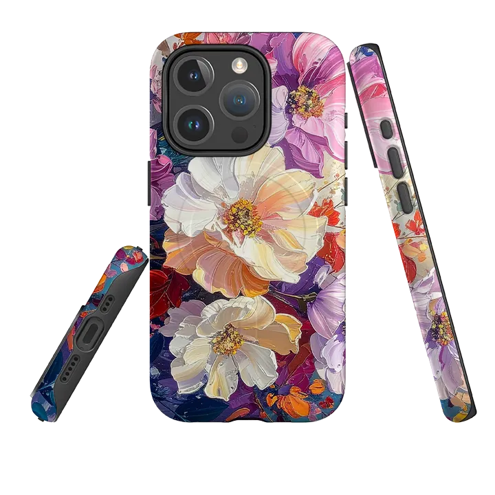 Glossy Pattern iPhone MagSafe Tough Case - Summer Floral Norton
