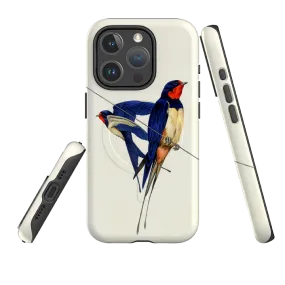 iPhone MagSafe Tough Case -  Swallows By Philip Hood Soft Feelings Clear Design