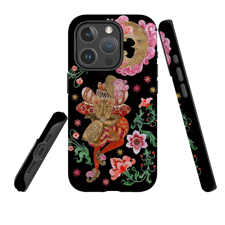 Polished Finish Texture Comfort Finish iPhone MagSafe Tough Case - Ten Lords A Leaping By Maria Matos