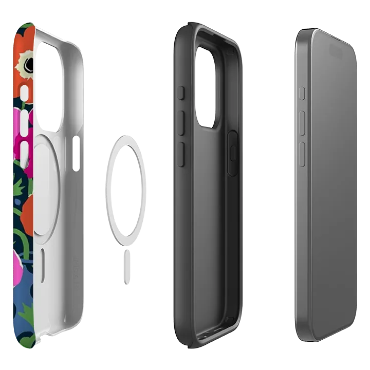 iPhone MagSafe Tough Case -  Windflowers By Sarah Campbell Comfort Use Ergonomic Feel