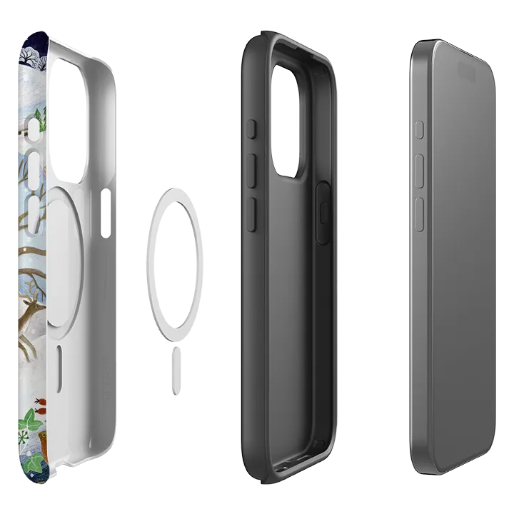 iPhone MagSafe Tough Case -  Winter Deer By Bex Parkin Pocket Friendly