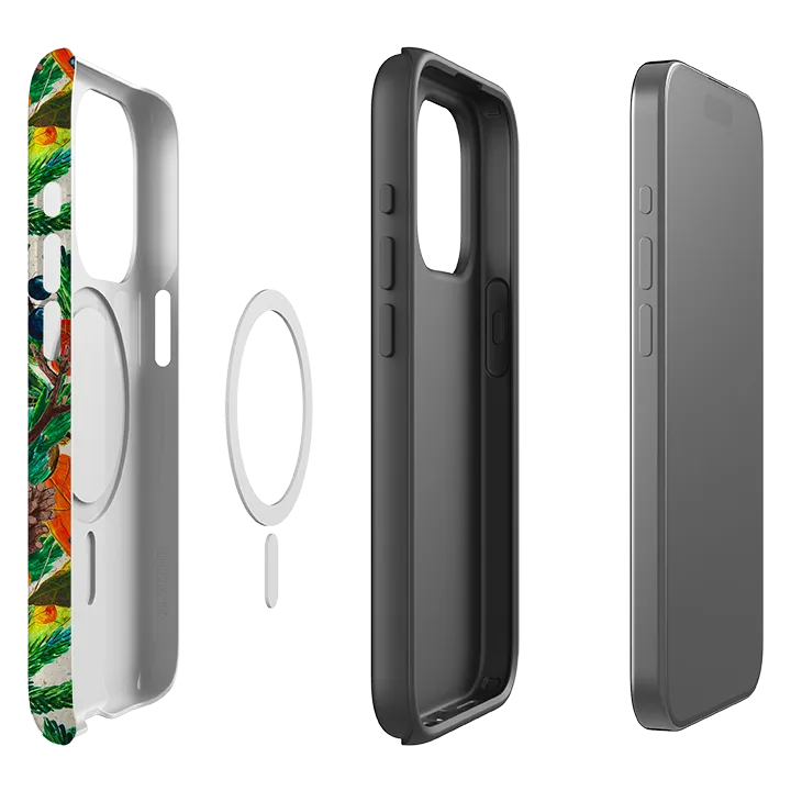 Comfort Pattern iPhone MagSafe Tough Case - Winter Garden