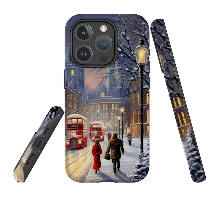 iPhone MagSafe Tough Case - Winter On The Strand Color Finish