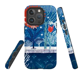 Smooth Coating Stylish grip iPhone MagSafe Tough Case - Winter Sun II By Emma Frances Grant