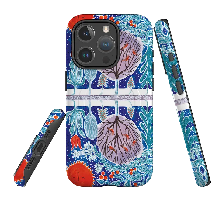 iPhone MagSafe Tough Case - Winter Sun III By Emma Frances Grant Rugged Grip Classic Look