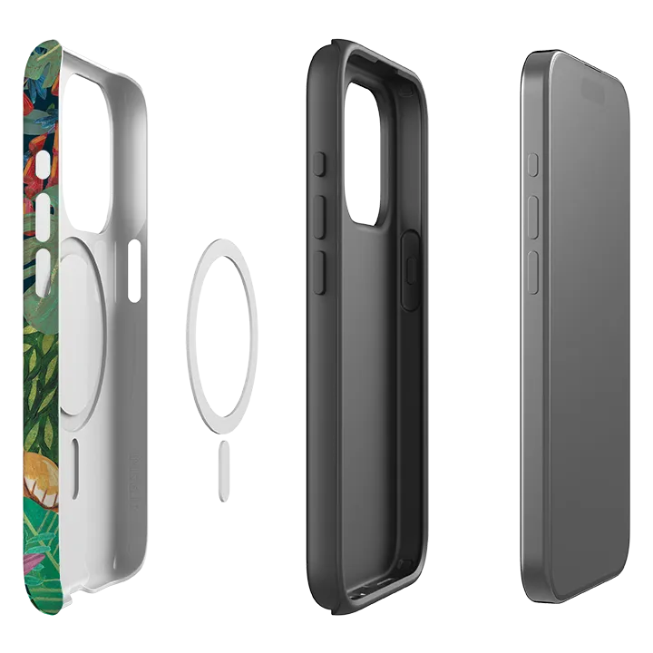 iPhone MagSafe Tough Case -  Winter Together By Caroline Bonne Muller Rugged Feel