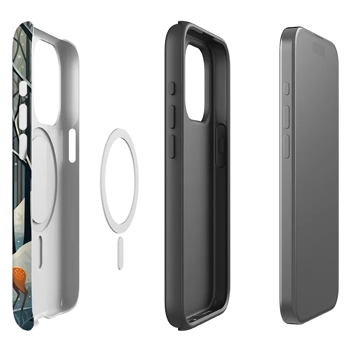 iPhone MagSafe Tough Case -  Winterscape III Practical Look