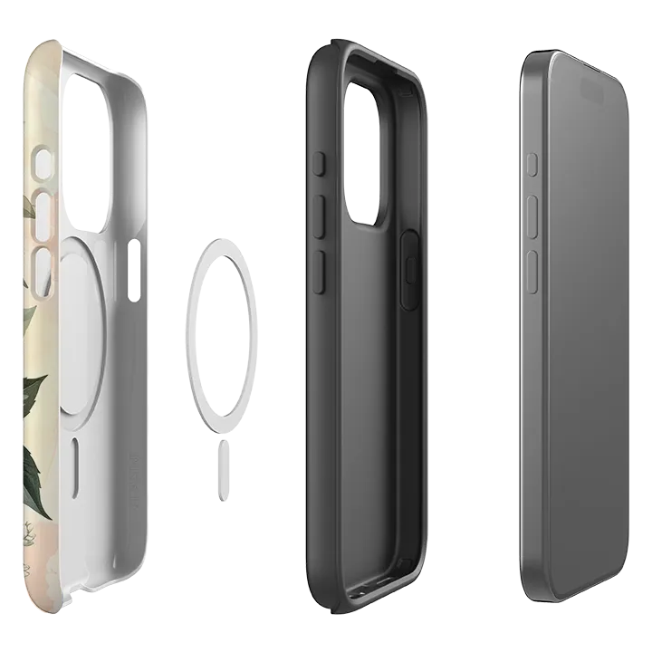 Lightweight Build iPhone MagSafe Tough Case - Wynn Floral