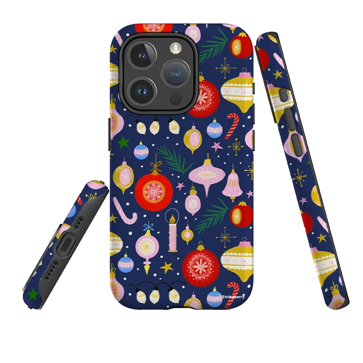 iPhone MagSafe Tough Case - Xmas Pattern II By Bex Parkin Modern Texture