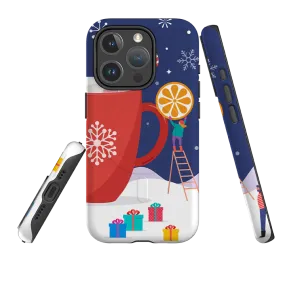 iPhone MagSafe Tough Case - Xmas Treats Hybrid Look