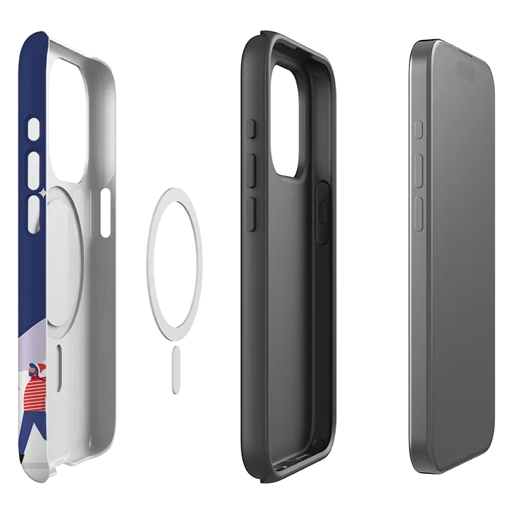 iPhone MagSafe Tough Case - Xmas Treats Non Slip Soft touch finish