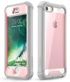 Matte Shield iPhone SE Ares Full Body Protective Case -Pink