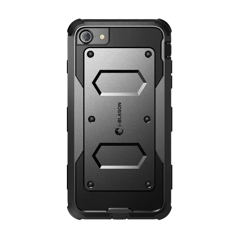 iPhone SE Armorbox Case-Black Lightweight texture