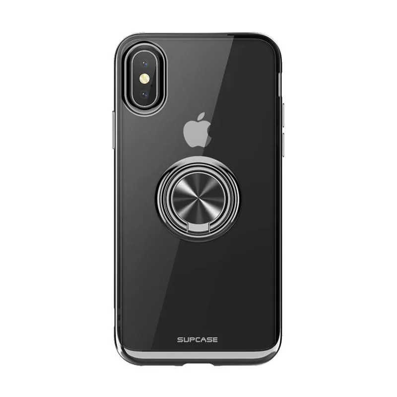Impact Cushion iPhone X / XS Unicorn Beetle Snap Ring Case-Black