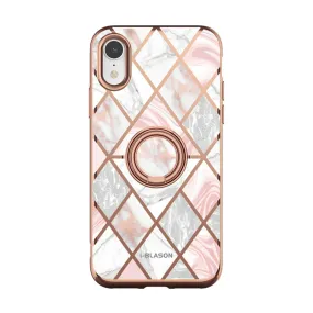 Urban Texture iPhone XR Cosmo Snap Case-Marble Pink