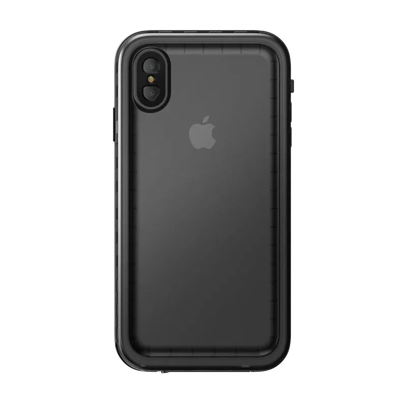 Stylish Edge Elegant Design Layer iPhone XS | X Aegis Waterproof Case-Black