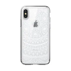 Comfort Texture Layer iPhone XS | X Halo Case-White Lace