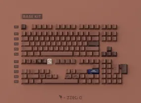 KEYKOBO NAMA CHOCOLATE KEYCAP SET Mechanical Desk Study Setup Keyboard Gear Essentials