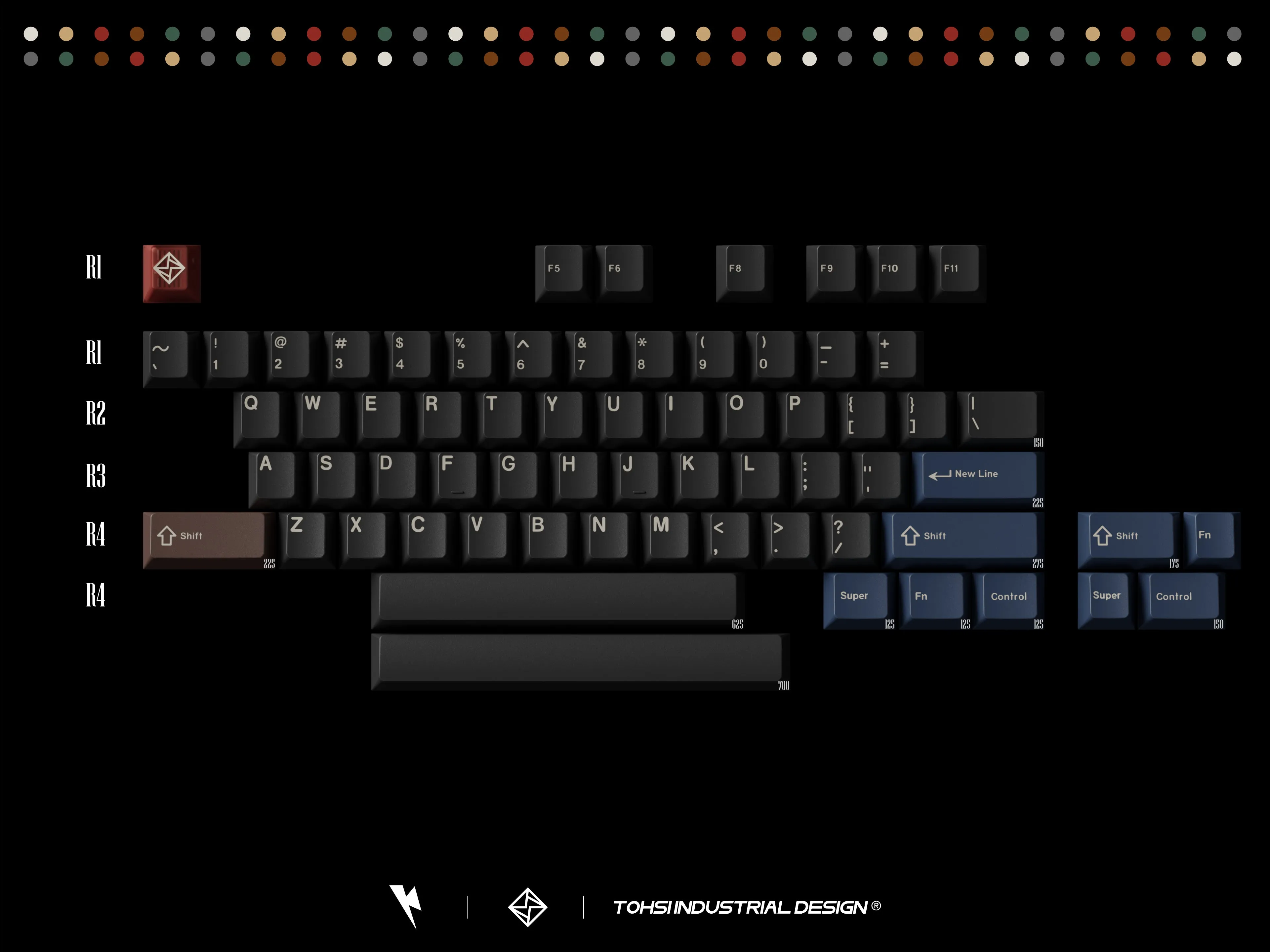 KEYKOBO RETRO MIXED LIGHTS KEYCAP SET R2 INSTOCK Linux Compatible Keyboard Ultra Durable Keyboard