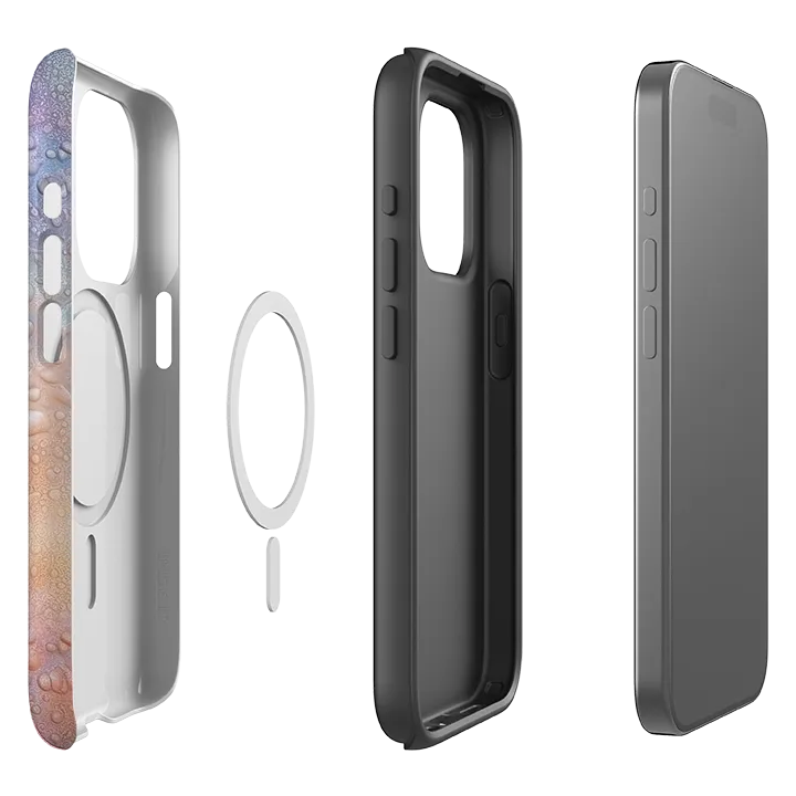 iPhone MagSafe Tough Case - Pastel Drops Elegant Build